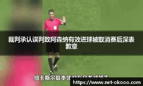 裁判承认误判致阿森纳有效进球被取消赛后深表歉意