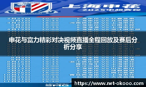 申花与富力精彩对决视频直播全程回放及赛后分析分享