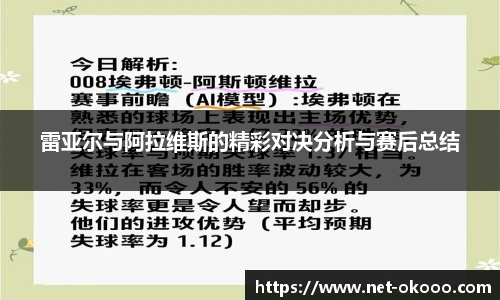 雷亚尔与阿拉维斯的精彩对决分析与赛后总结